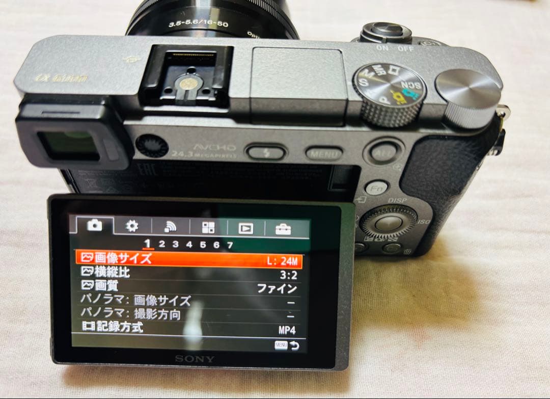 Sony α6000 ミラーレス一眼 16-50mmレンズ