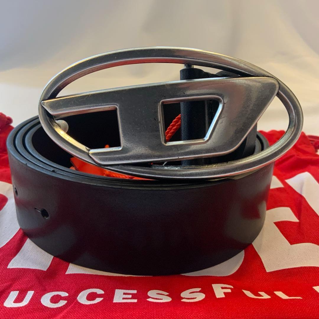 新品　DIESEL　B-1DR　X08516　95　ベルト　ユニセックス　保存袋