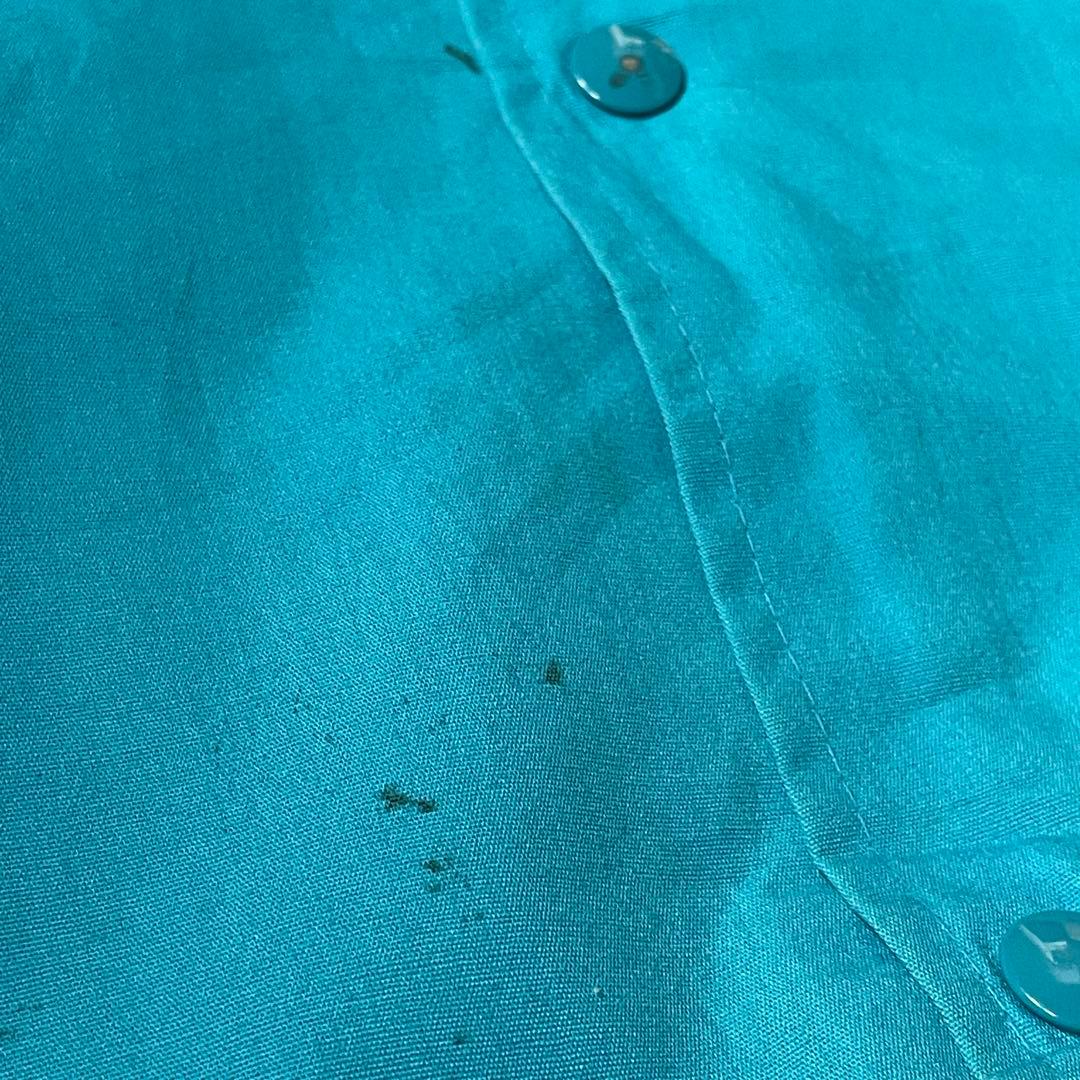 USA製 刺繍ワークジャケット 中綿 ネイティブ柄 XL