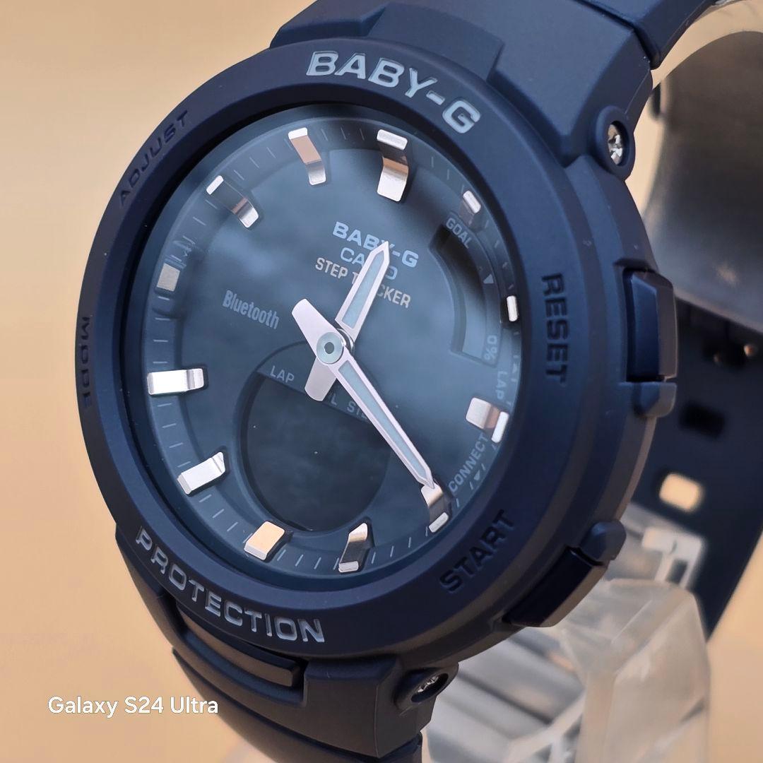 未使用カシオ Baby-G モバイルリンク対応モデル BSA-B100-2AJF