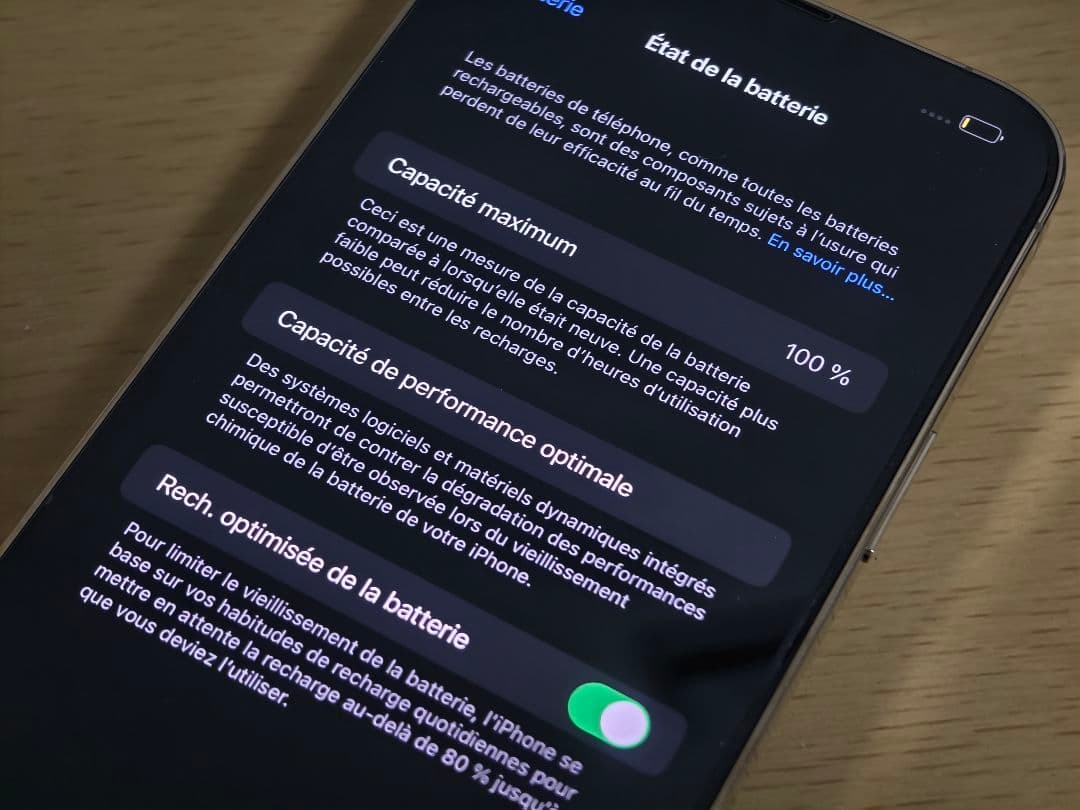iPhone13proMax 国内版 ゴールド バッテリー100%