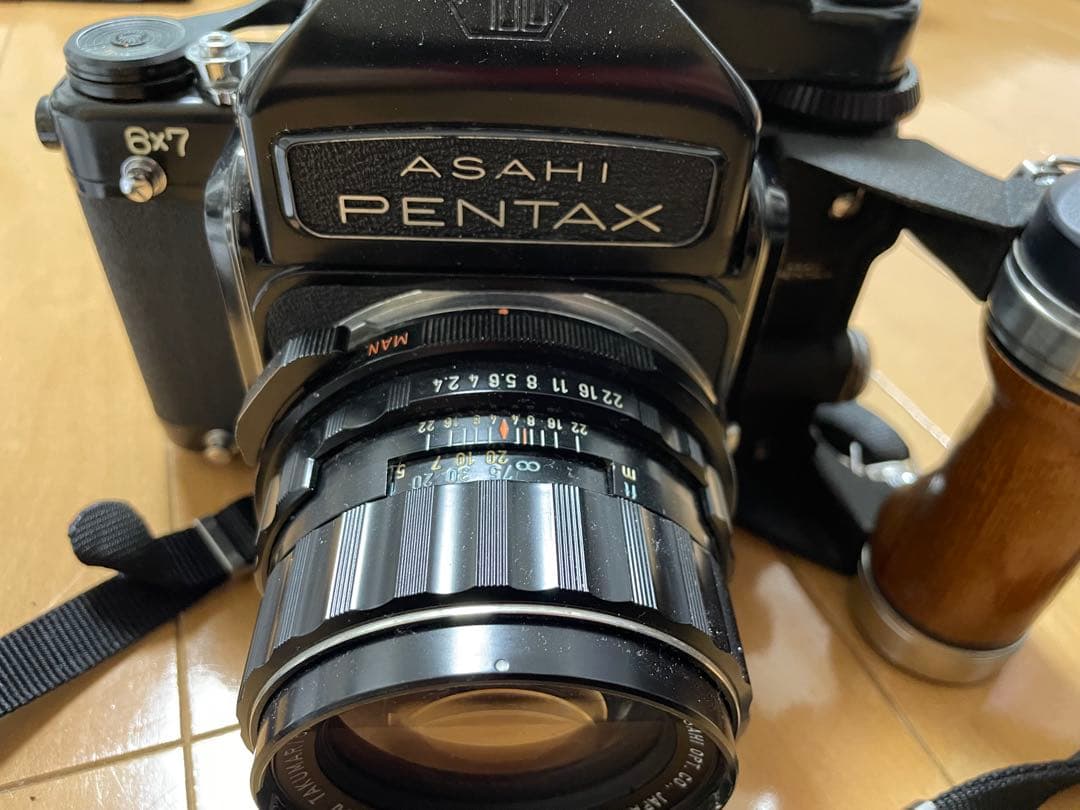 ジャンク　ASAHI PENTAX 6x7 中判フィルムカメラ