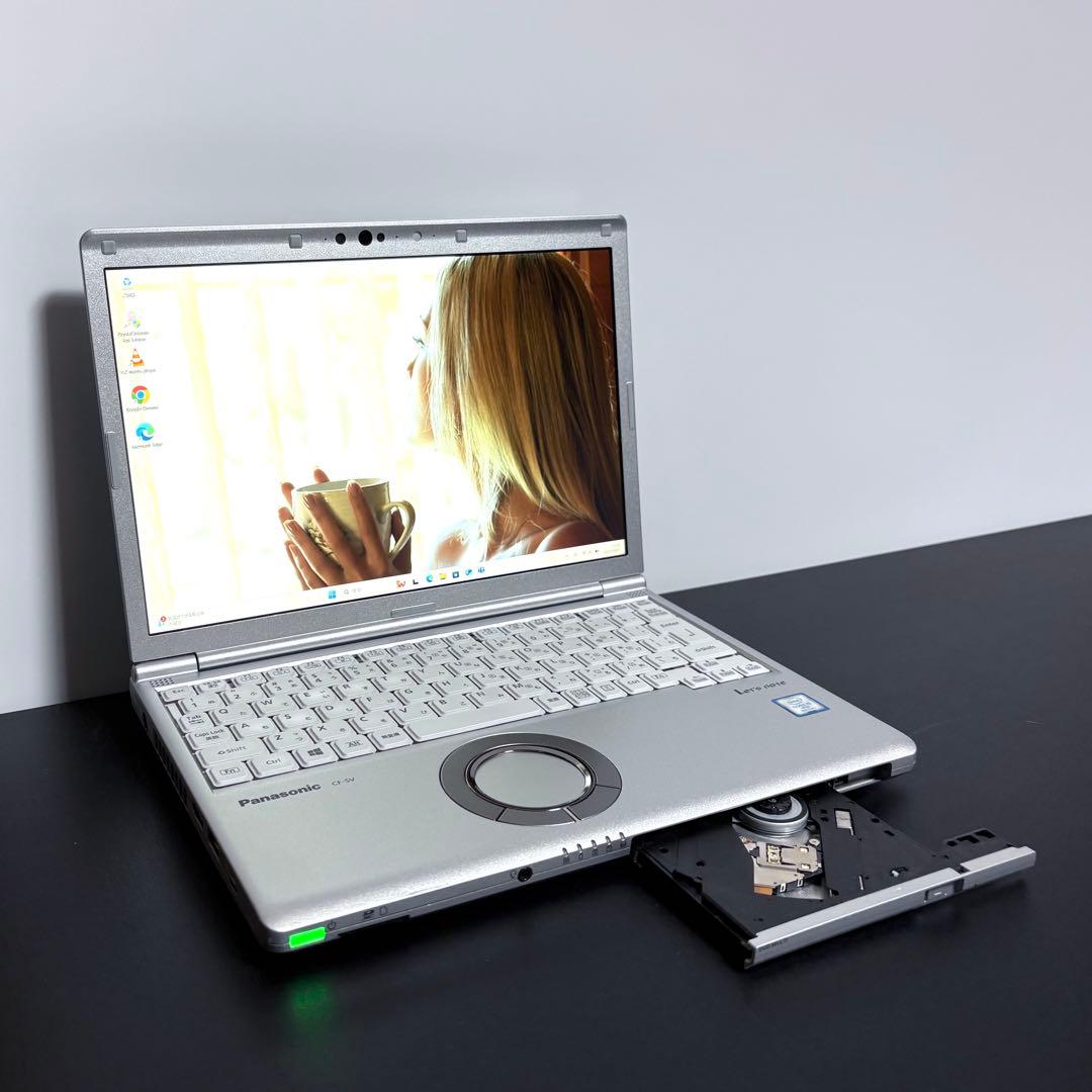レッツノートCF-SV8/i5/8G/256G/DVD⑦2290時間/