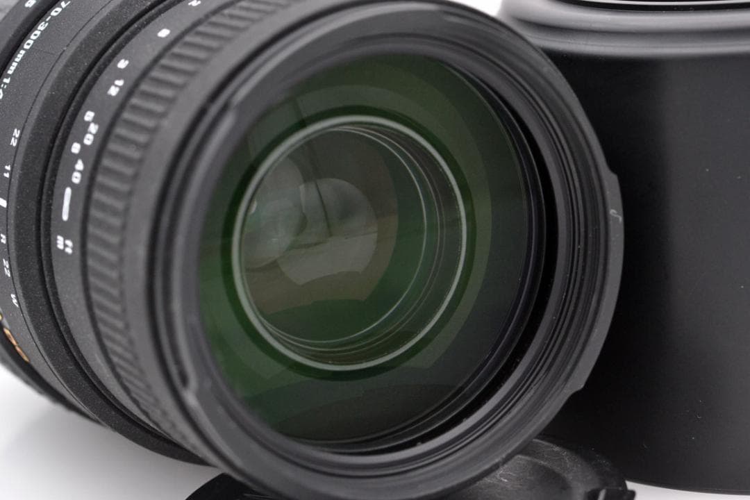SIGMA DG 70-300mm 4-5.6 ニコン用 フード付