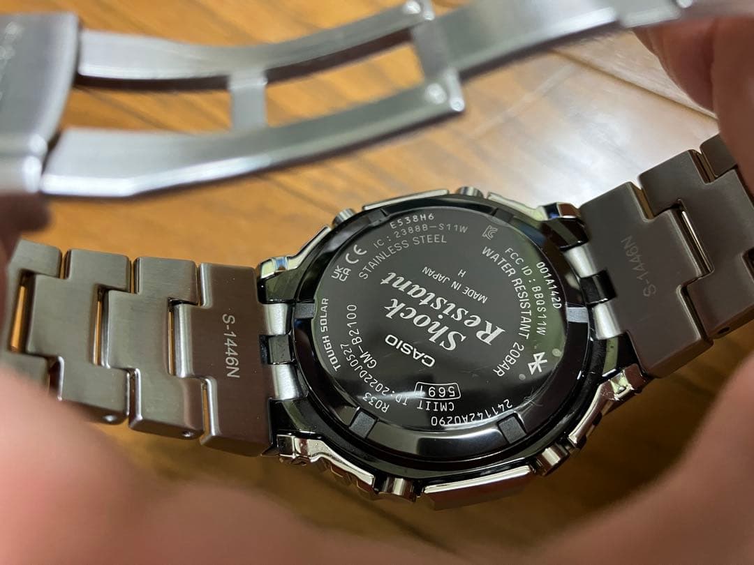 G-SHOCK GM-B2100AD-2AJF メタリックブルー【美品】