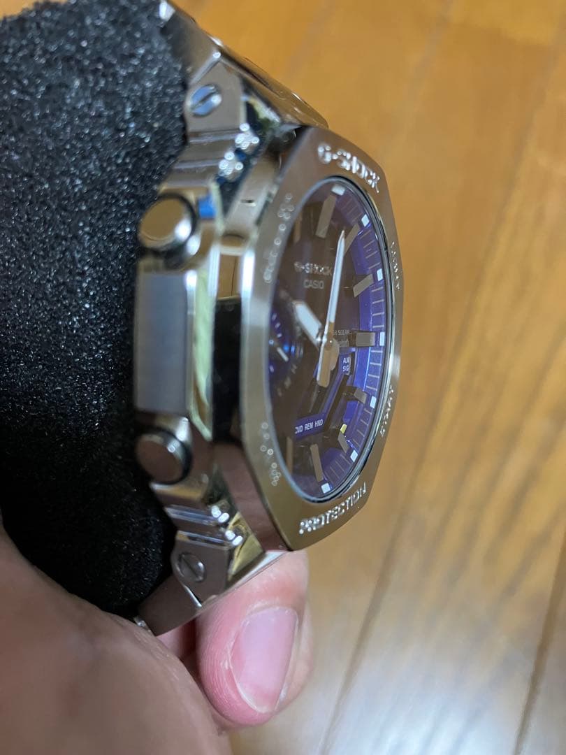 G-SHOCK GM-B2100AD-2AJF メタリックブルー【美品】