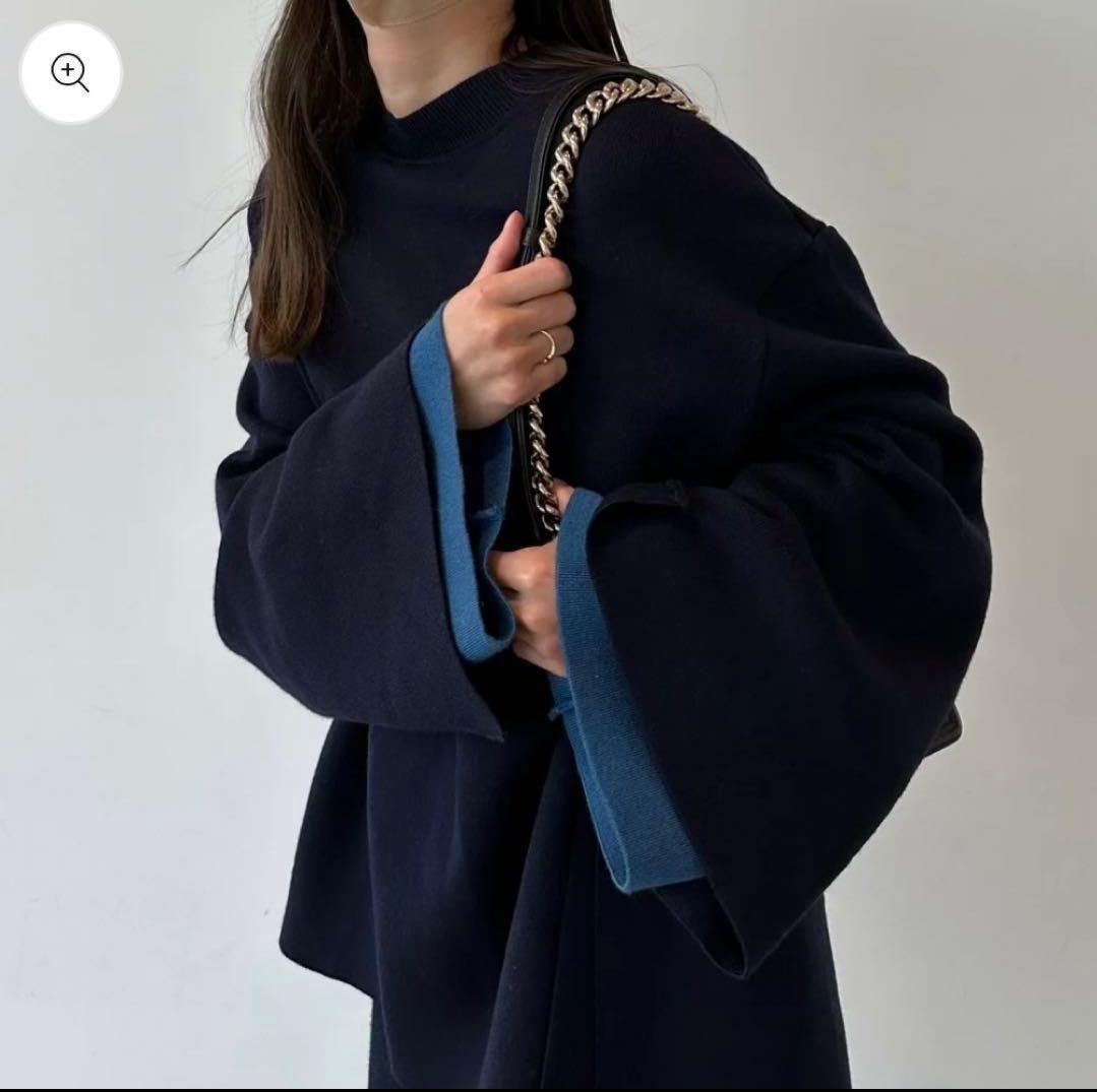 完売品 UNOF layered knit tops レイヤードニットトップス