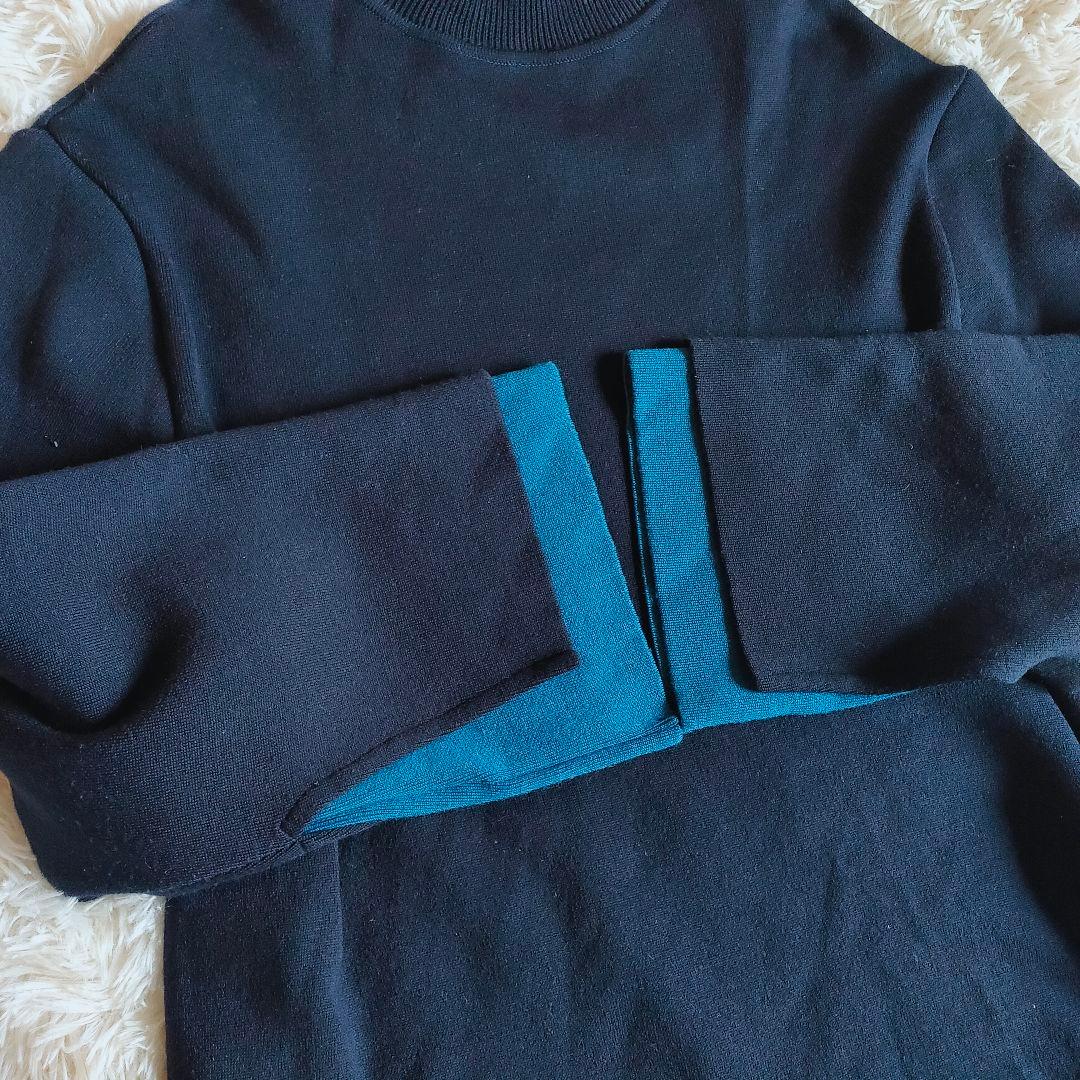 完売品 UNOF layered knit tops レイヤードニットトップス