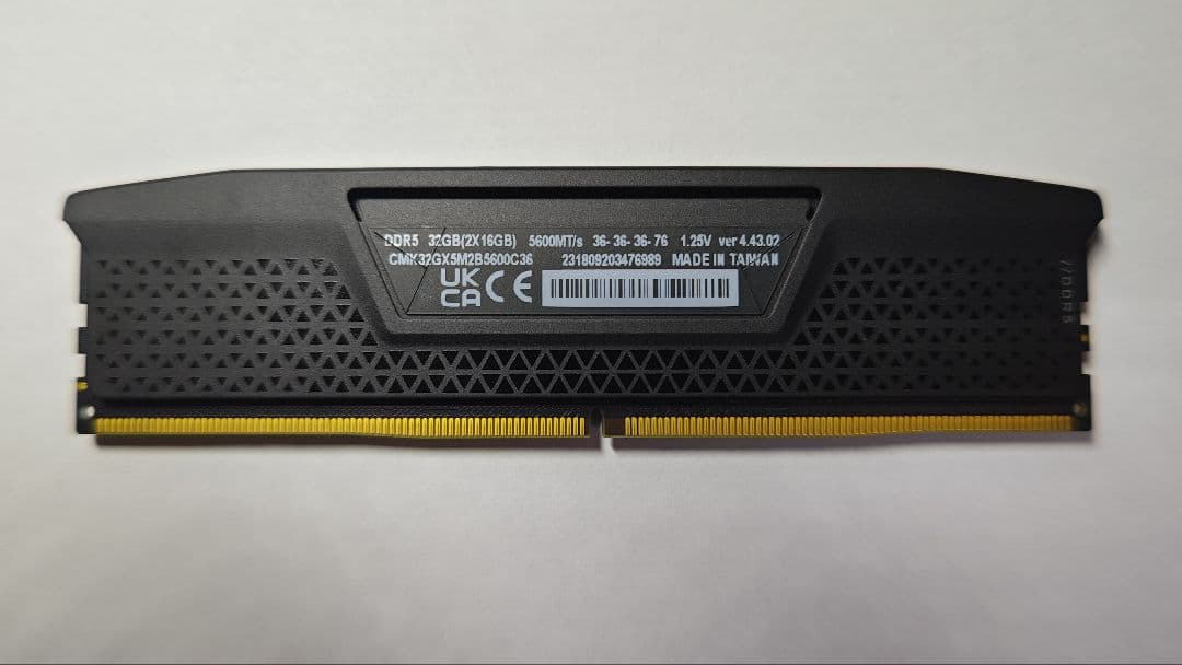 こ*！様 Corsair Vengeance DDR5 5600 CL36 16