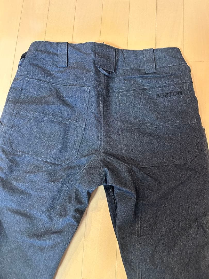 BURTON スノーボードパンツ デニム　雪作業
