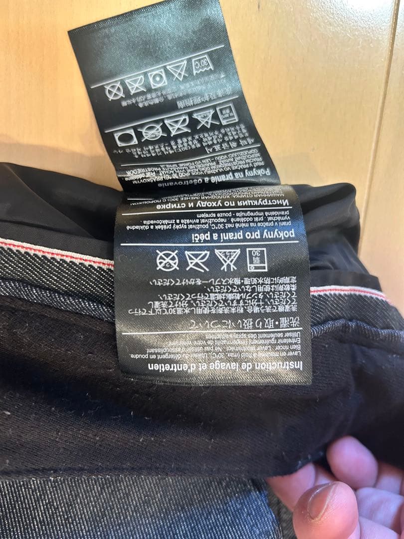 BURTON スノーボードパンツ デニム　雪作業