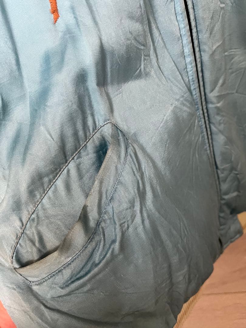 ジブリ ハウルの動く城 スカジャン Lサイズ 水色