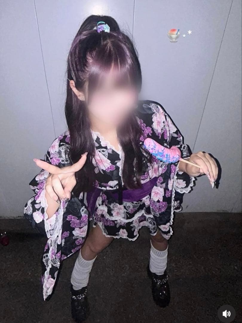 浴衣ドレス 160 帯付き