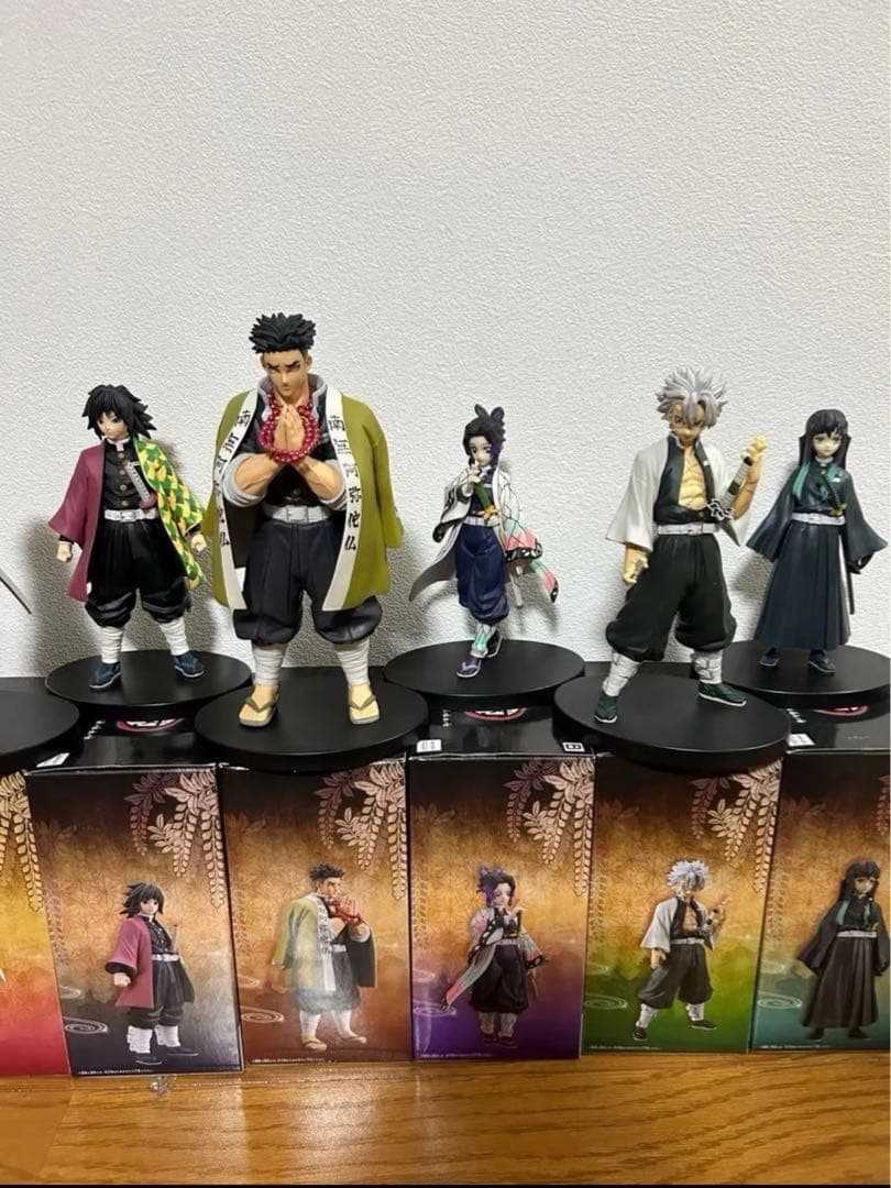 鬼滅の刃 絆ノ装　玖ノ型 フィギュア プライズ 9個セット