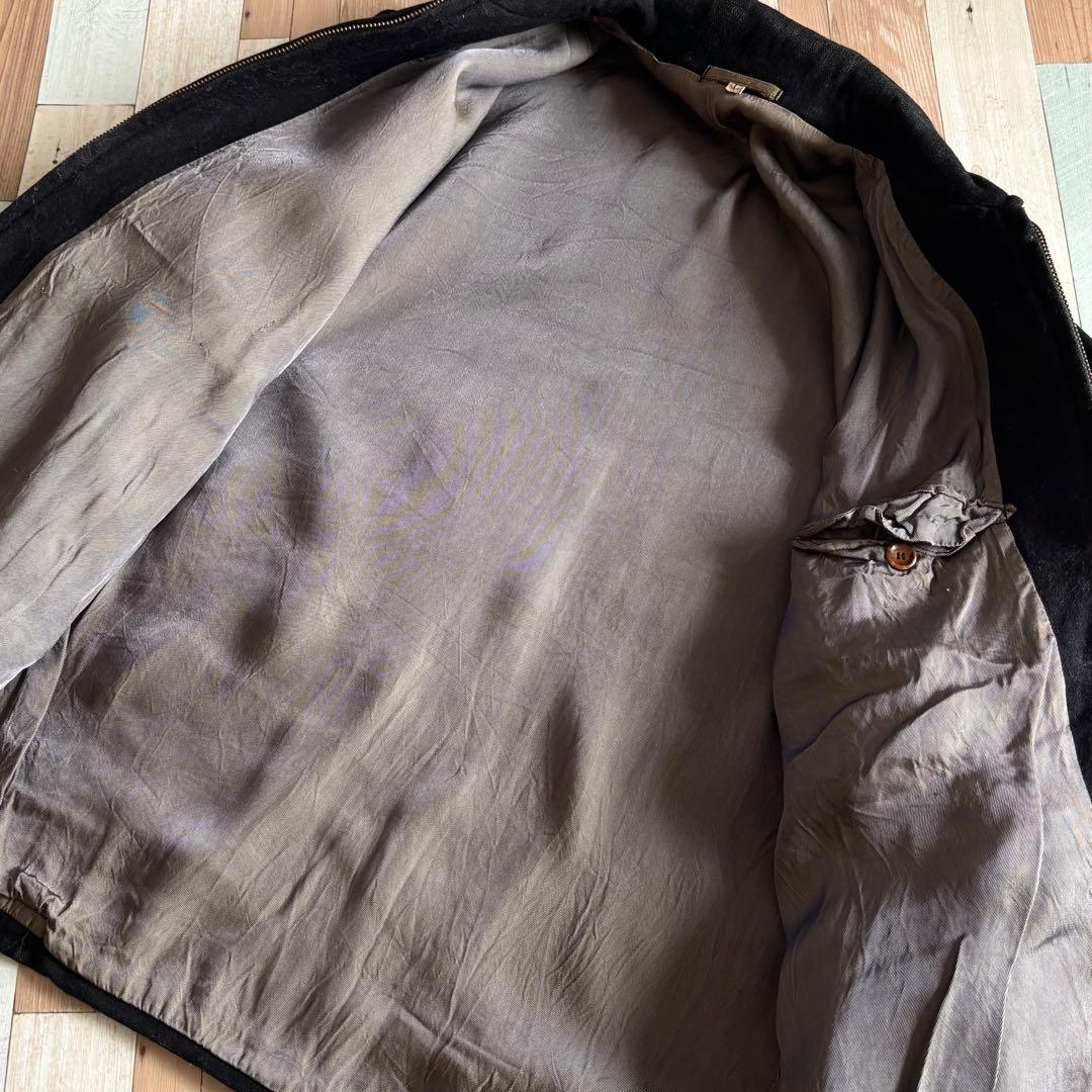 【激レア!!】50s 60s ヴィンテージ スーベニアジャケット 黒 スカジャン