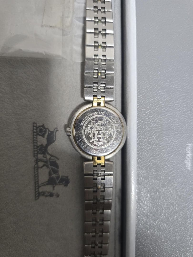 【良品 正規品】 エルメス 腕時計 プロフィール 可動品 純正ブレス クリッパー