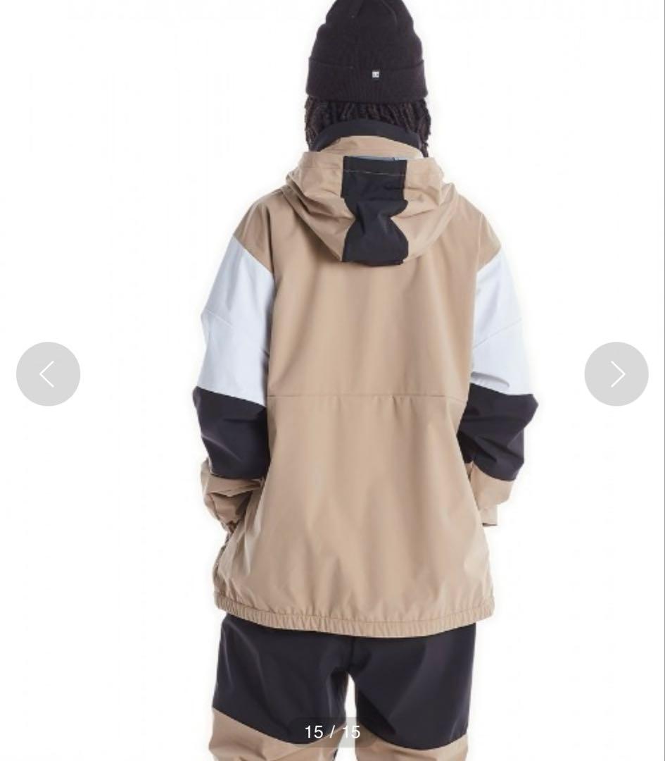 DC スノーボードウェア STAND ZIP SHELL