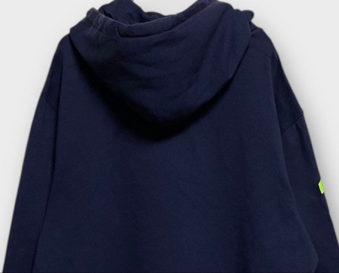 ポロ ラルフローレン ビッグポニー 刺繍 プルオーバー パーカー ネイビー