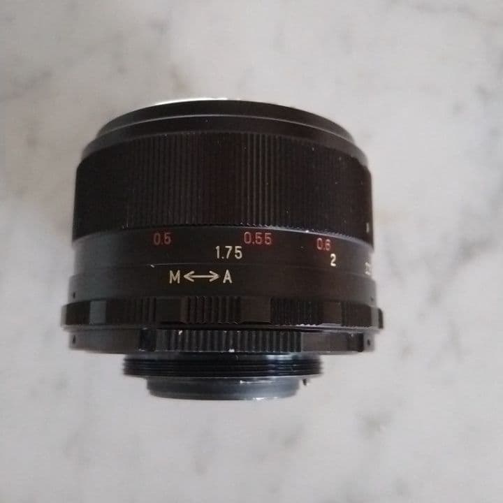マミヤ　Mamiya Sekor Auto 55mm f/1.4 レンズ