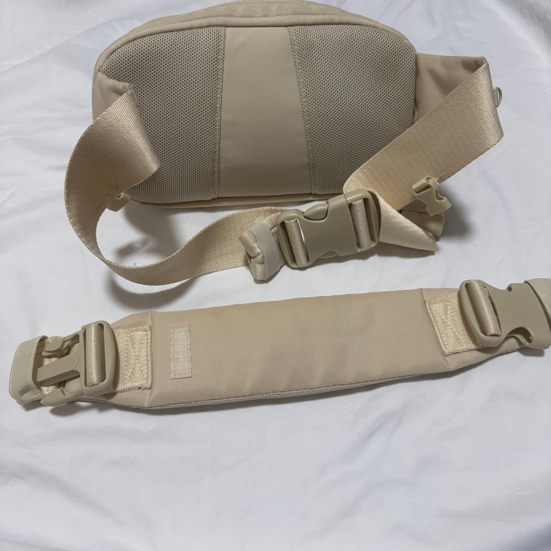 POMULU ポムル 2WAYヒップシートバッグ アイボリー 抱っこ紐ショルダー