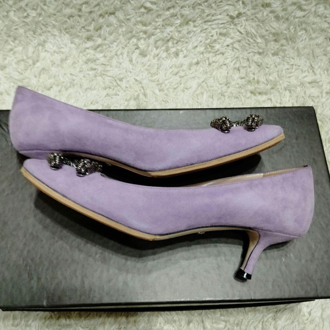 美品　GUCCI グッチ　35 ディオニュソス タイガーヘッド パンプス　ヒール