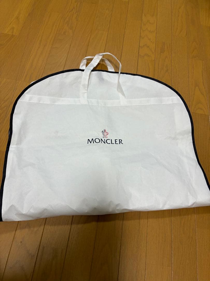 らっくん 美品　MONCLER フラメッテ　フード付きロングダウン