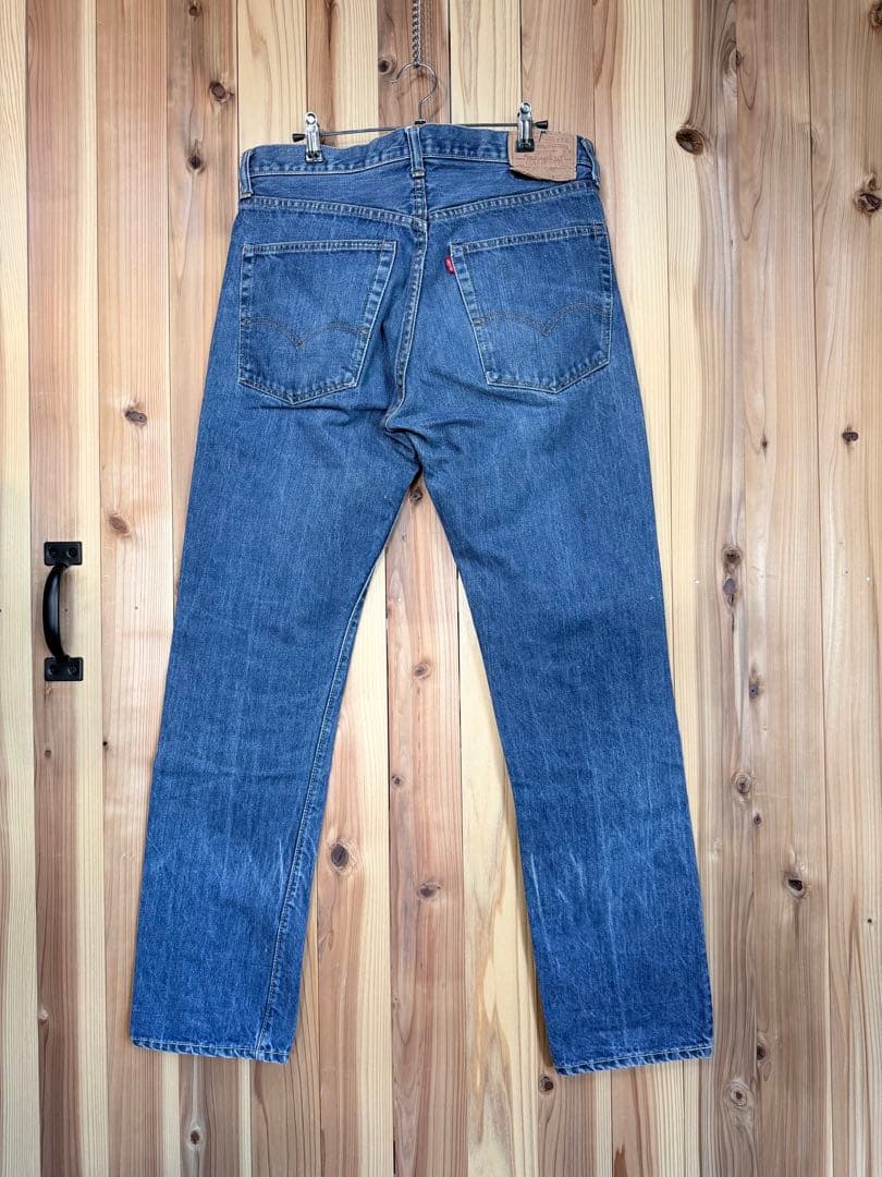 70s levi's 505 66前期　シングルステッチ　イエローライン　縦落ち