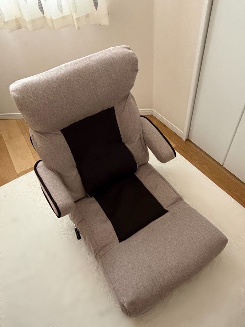 【直接取引可】【カバー付き】 腰の神様がくれた座椅子　PLUS　スマート肘タイプ