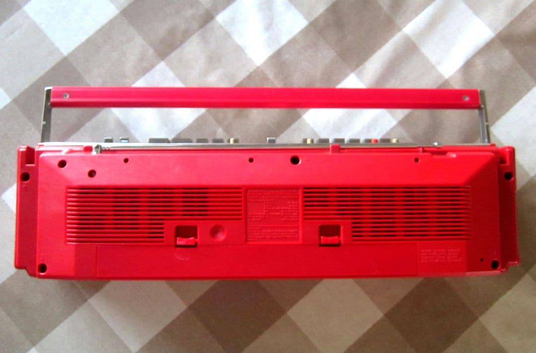 ☆SONY ダブルカセット CFS-W90 赤イイのが可愛い*