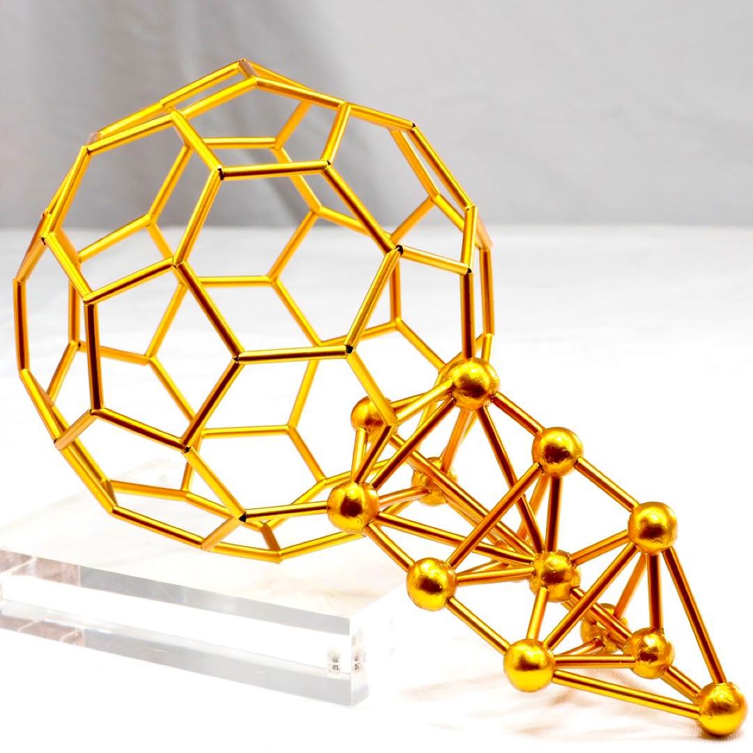 バッキーカバラ　生命の樹＋フラーレン　立体カバラ　3Dカバラ　★ GGL3