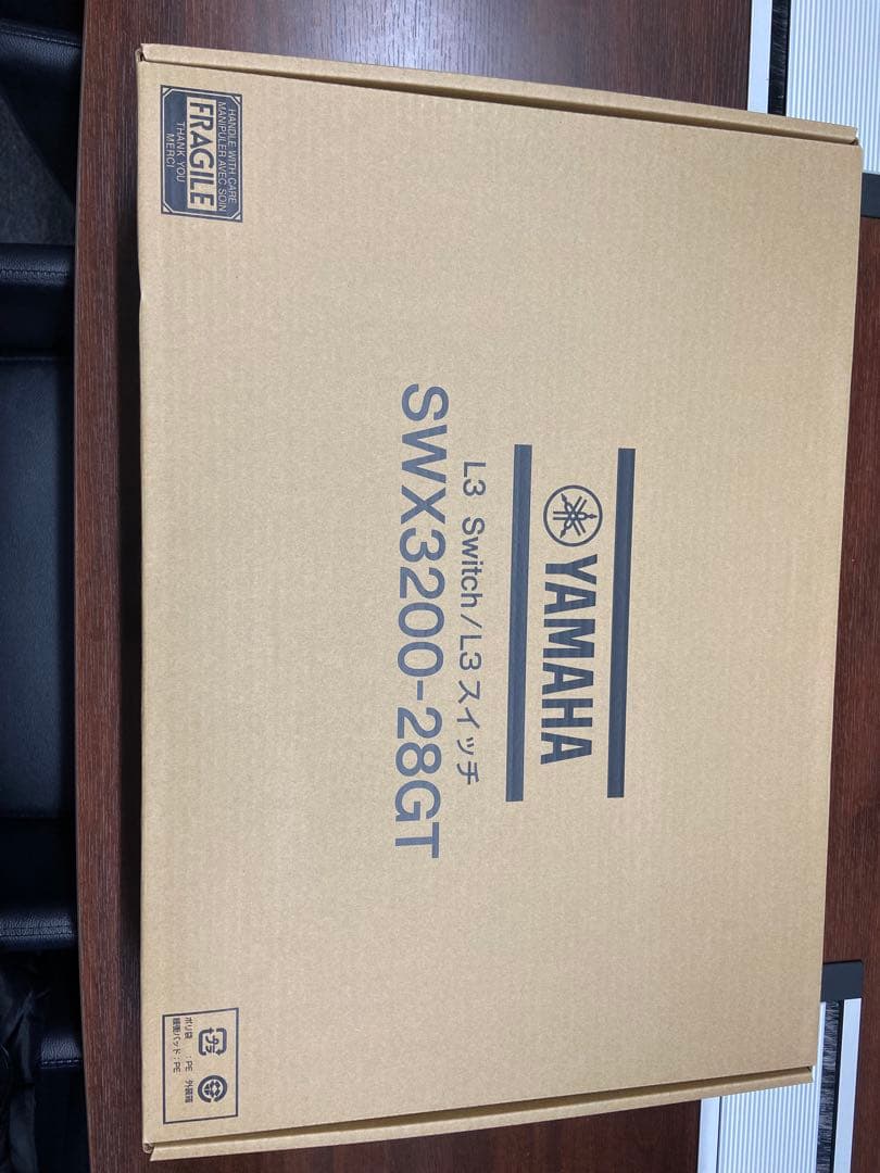 YAMAHA SWX3200-28GT & NVR510 ルーターセット