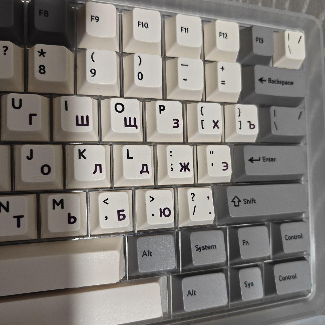 PBTFans Classic Gray キーキャップセット