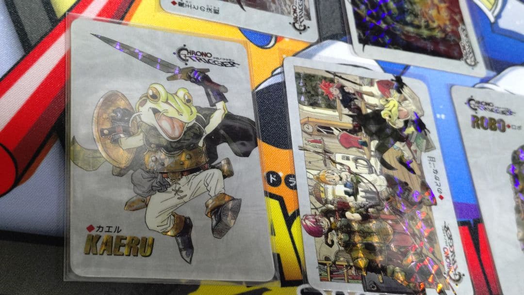 クロノトリガー　特典カード　のどかな一日　夜の森　魔王との決戦　鳥山明　プリズム