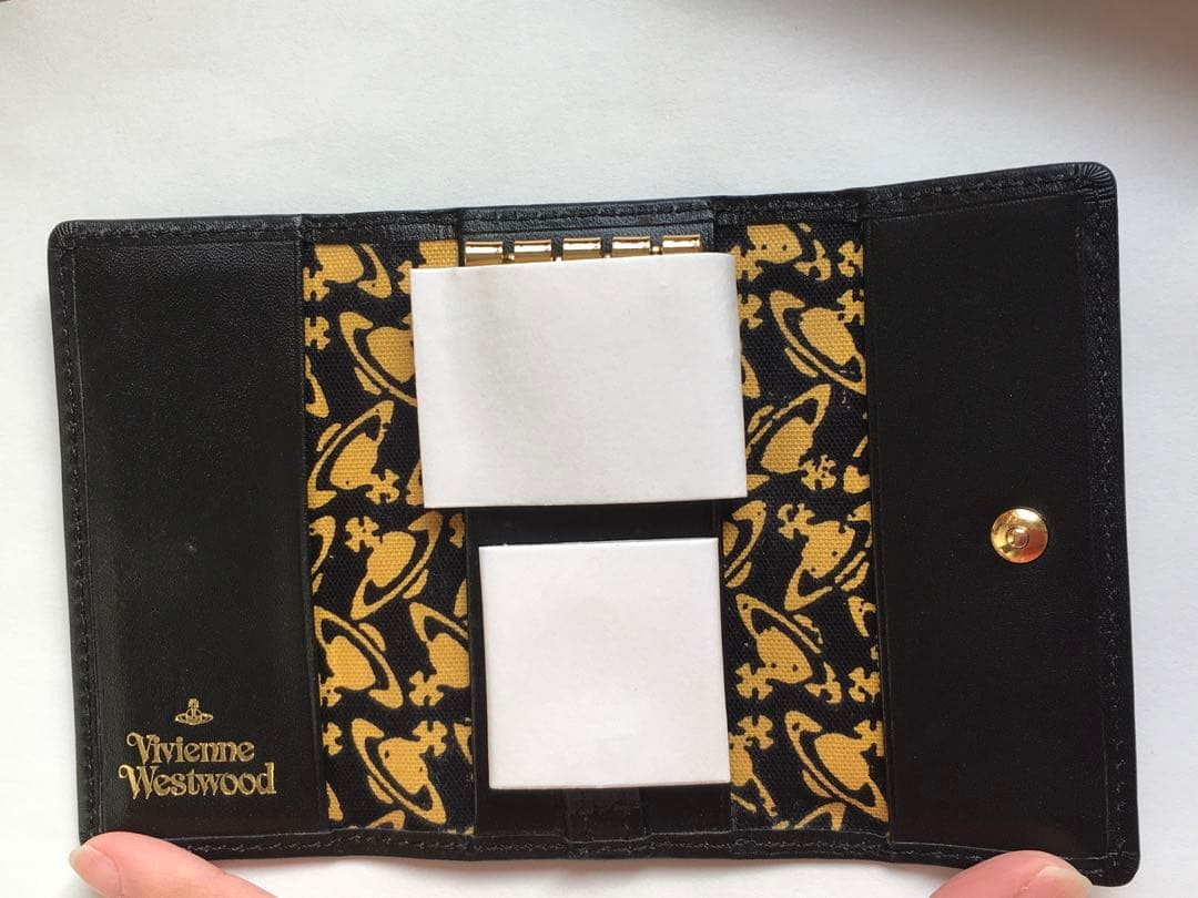 Vivienne Westwood レザーキーケース ブラック　4連