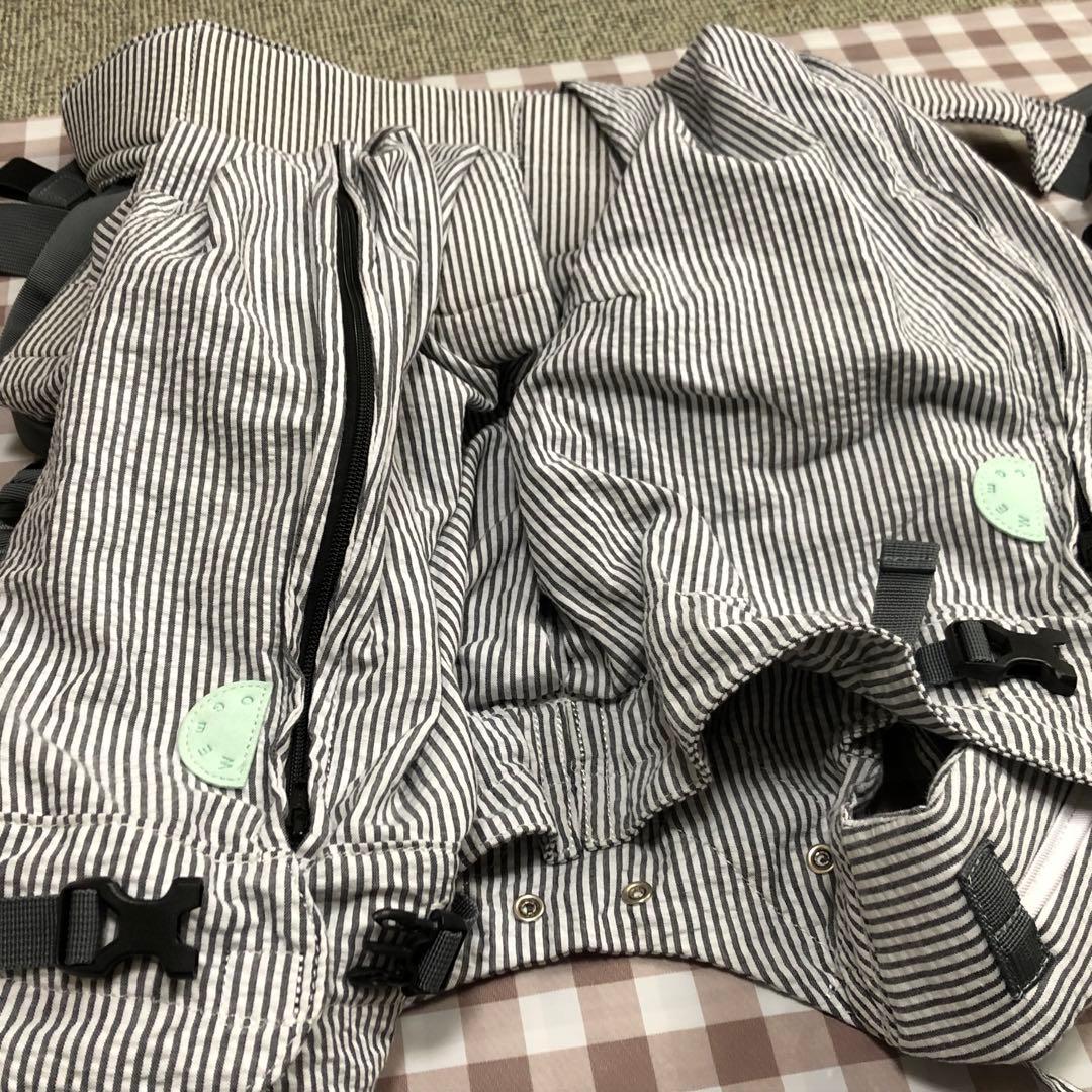 ウィーゴツイン　weego 双子用抱っこ紐　グレイ