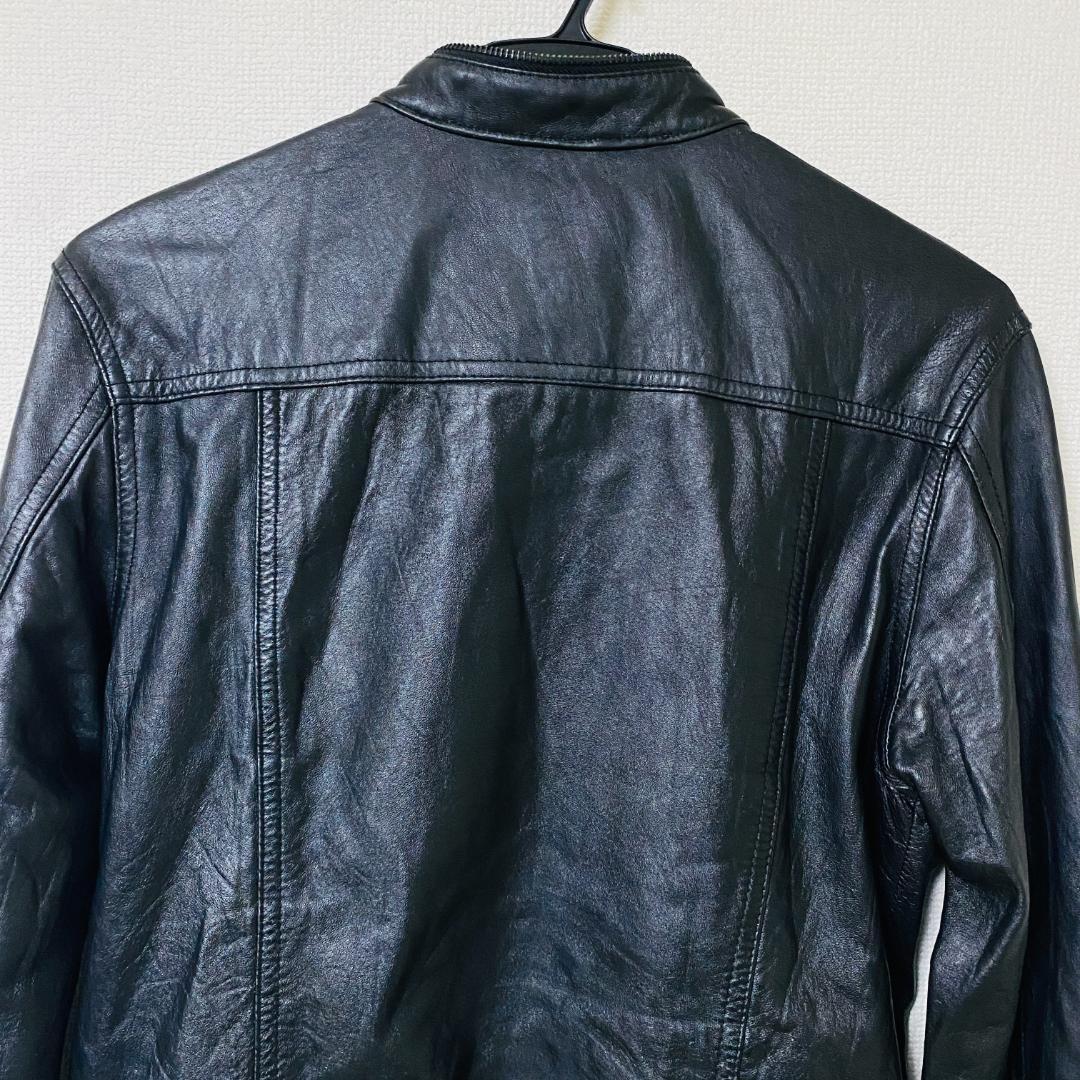 BUFFALO BOBS　 ラムレザー　シングル　ライダースジャケット　M