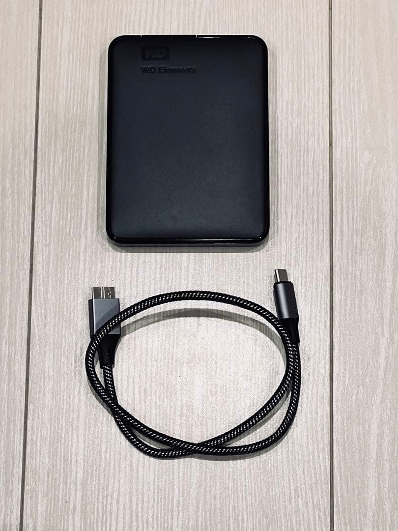 WD Elements 外付けHDD [容量]TB / ケーブル新品