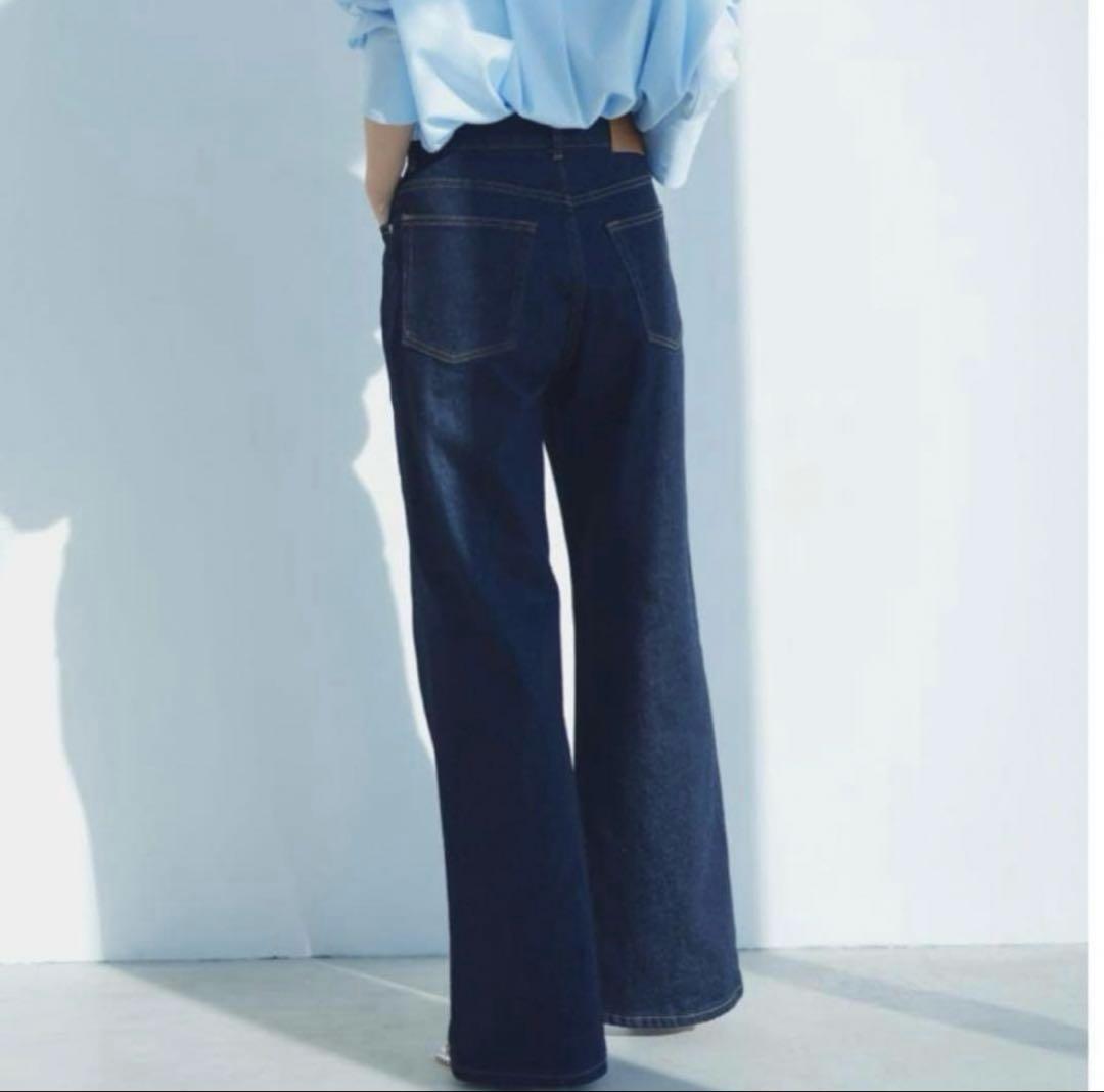 anuans Wide leg denim アニュアンス ワイドレッグデニム 1