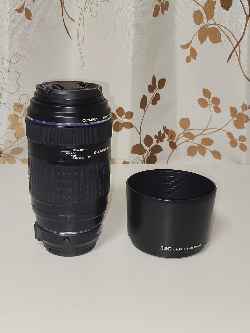 OLYMPUS 70-300mm ズームレンズ + レンズアダプター