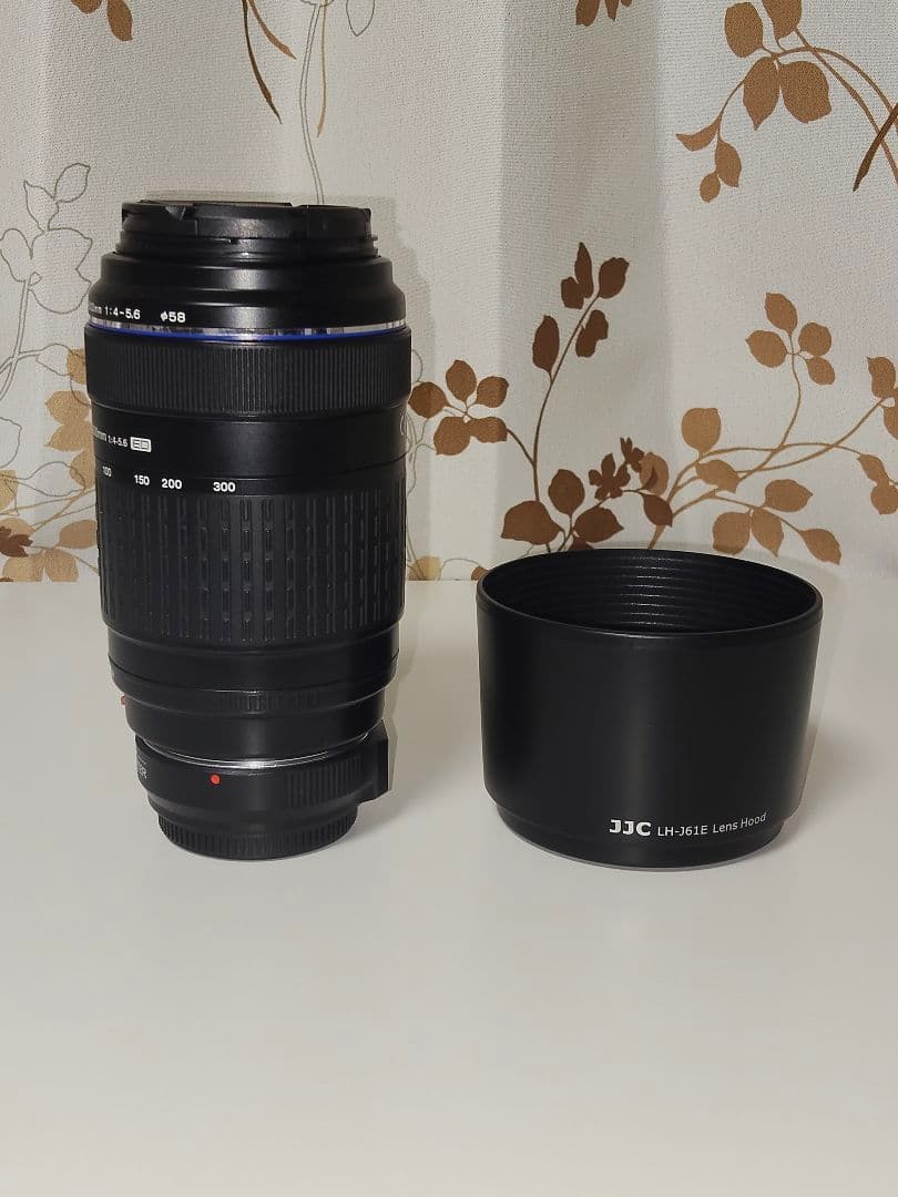 OLYMPUS 70-300mm ズームレンズ + レンズアダプター