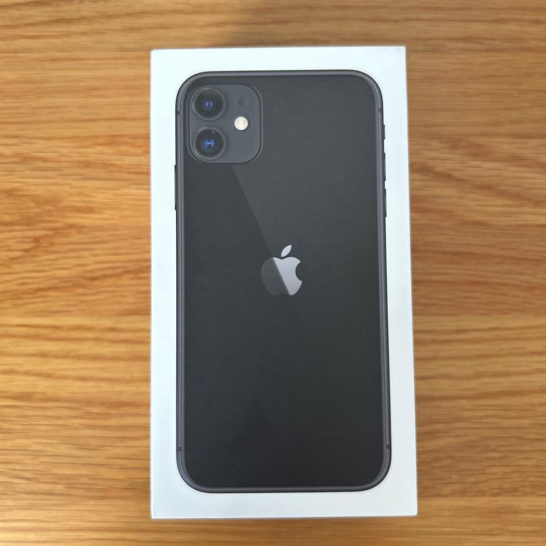 美品 iPhone11 128GB ブラック 初期化済み