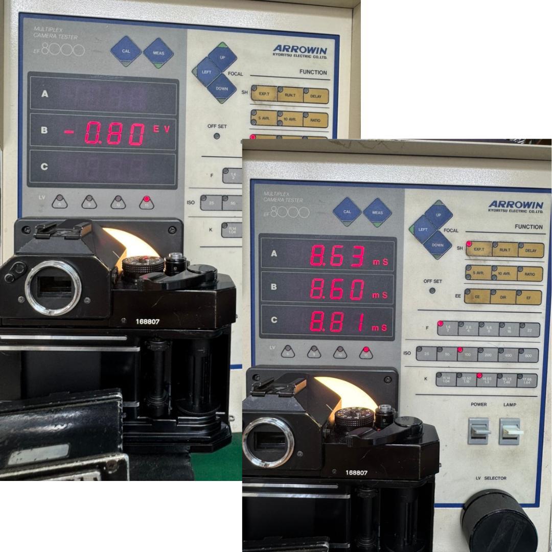 整備済 完動 CANON 旧F-1 前期 ボディ アイレベルファインダー