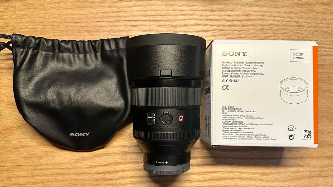 SONY FE 85mm F1.4 GM レンズフード新品