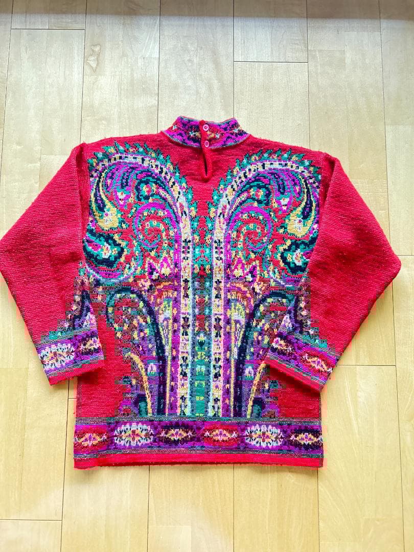 KENZO ケンゾー　ヴィンテージ 花柄 ニット セーター