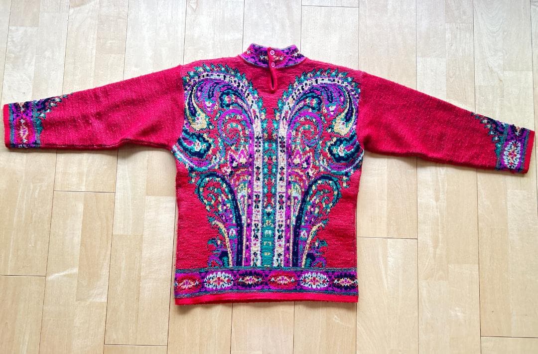 KENZO ケンゾー　ヴィンテージ 花柄 ニット セーター