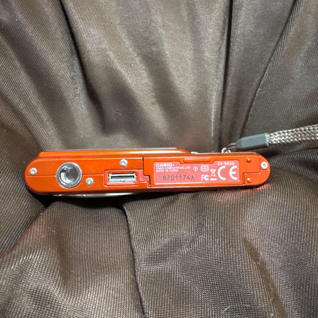CASIO EXILIM ex-s600 コンパクトデジタルカメラ　動作確認済み