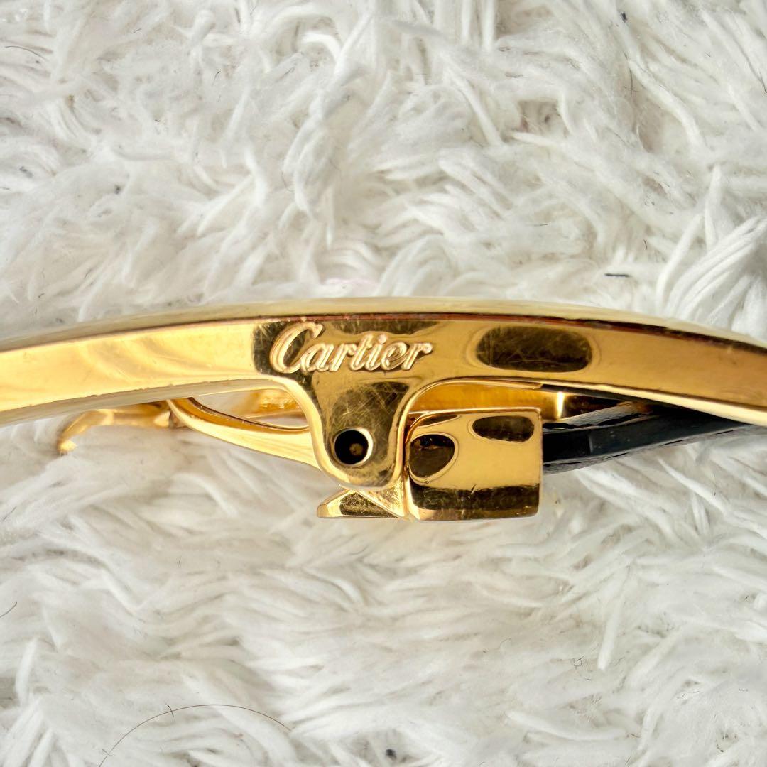 【美品】Cartier ベルト タンク アルディロン レザー ゴールド