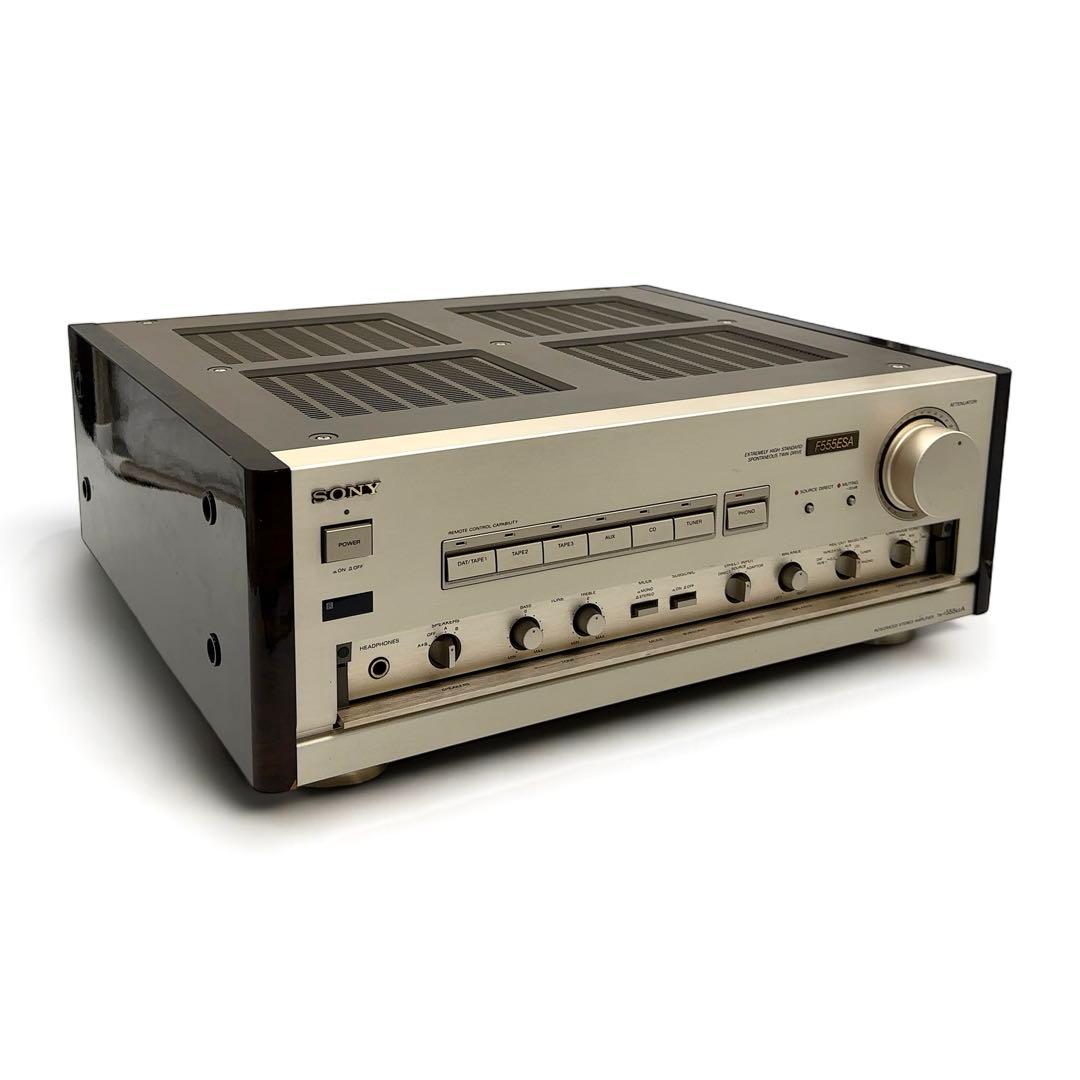 美品 SONY ソニー TA-F555ESA プリメインアンプ ビンテージ 希少