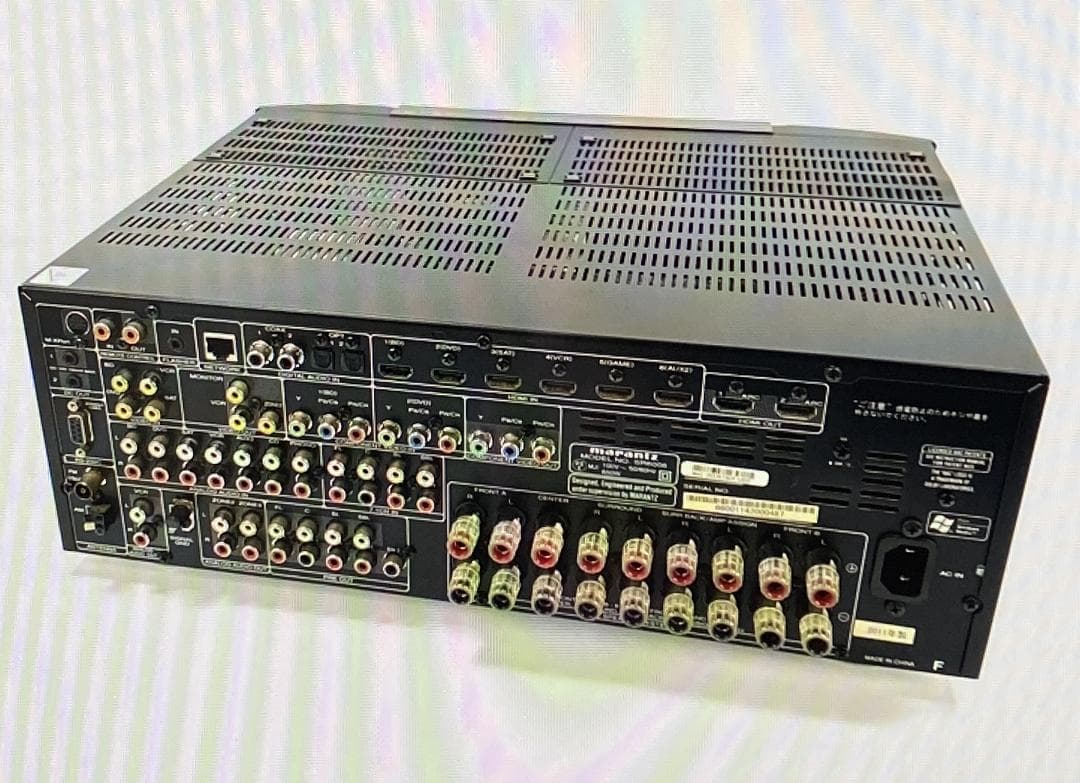 Marantz AVアンプ SR6006 [ブラック]+EQ-10 セット