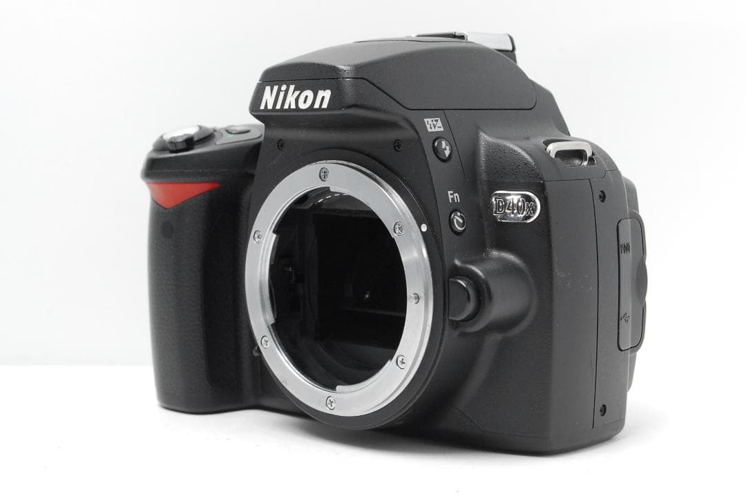 【ショット数少　美品】Nikon D40X　スマホ転送　全て揃った安心セット
